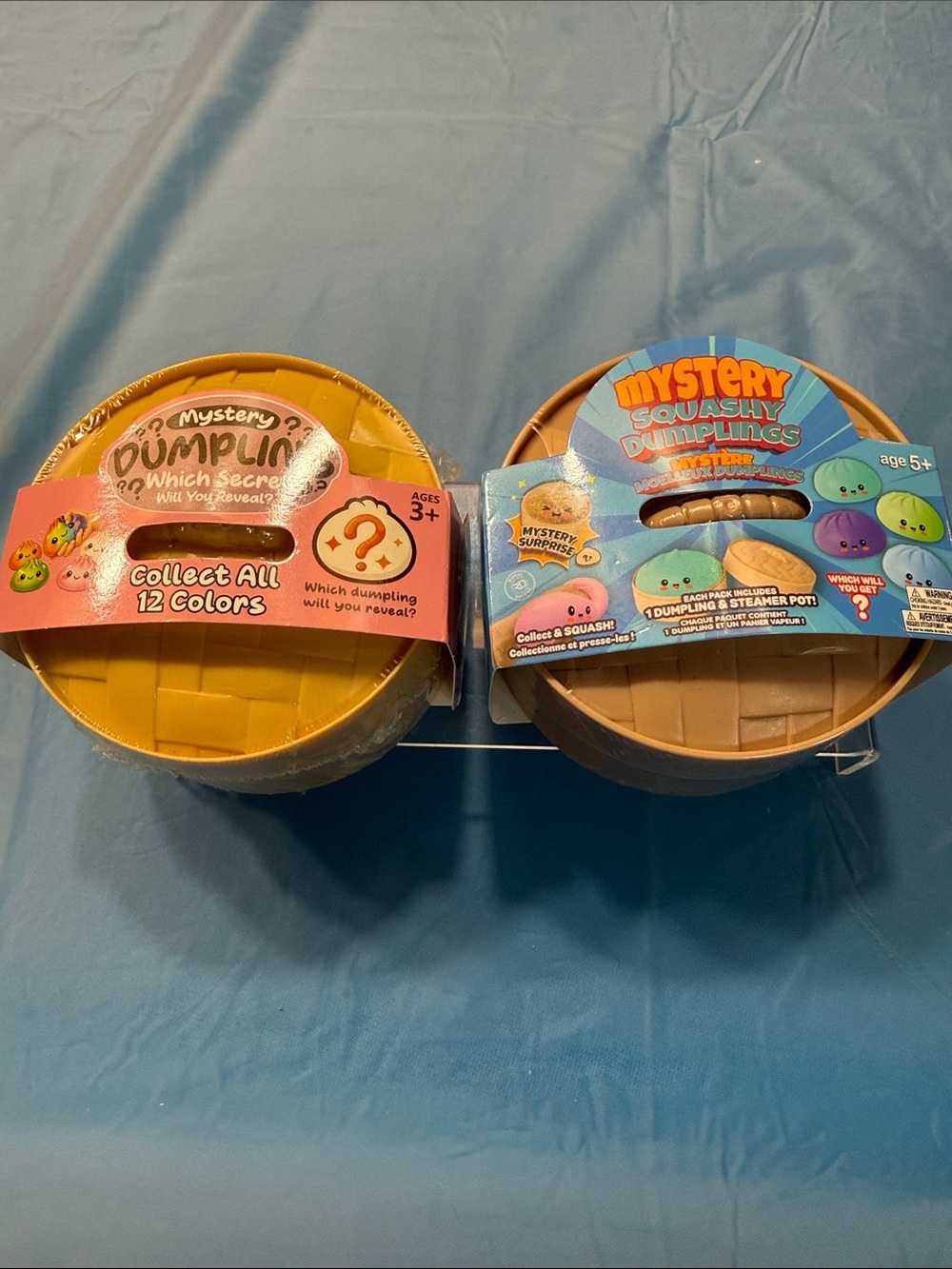 $45 Each Mystery Squashy Dumpling Surprise Toy - Yellow & Brown